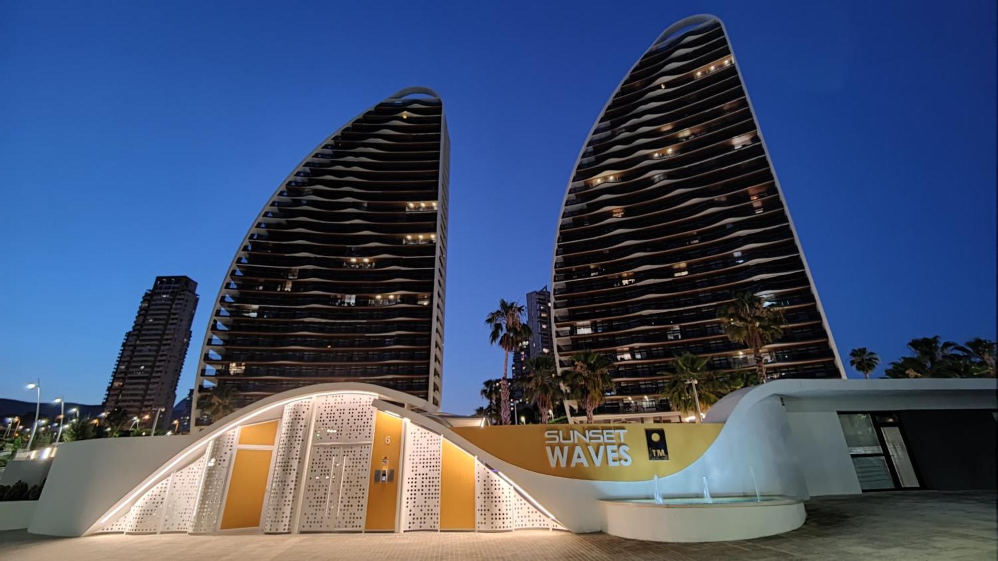 Sunset Waves Relax Apartment 貝尼多姆 外观 照片