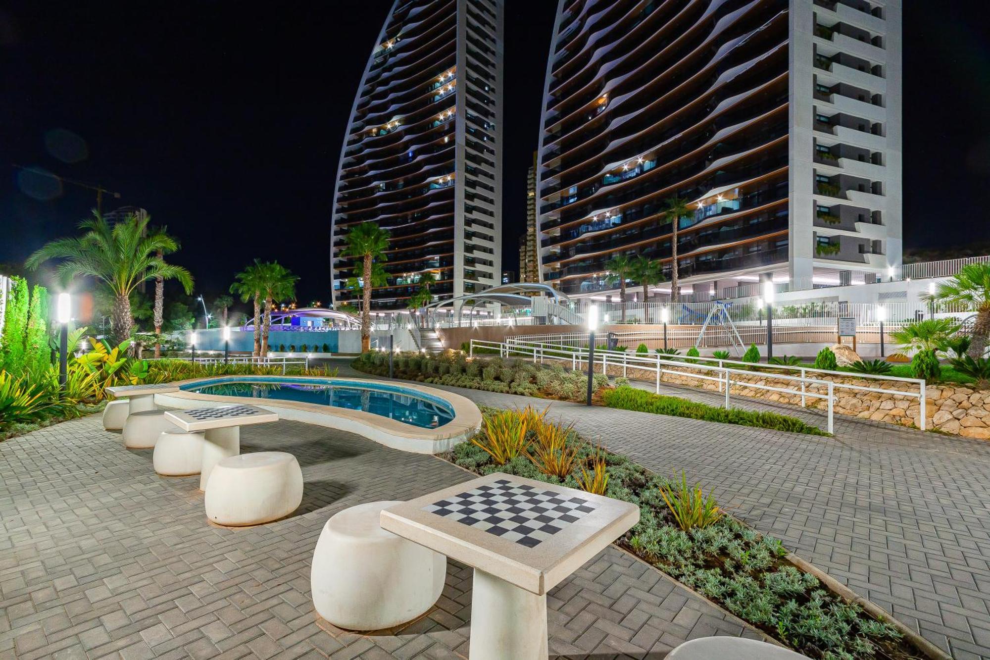 Sunset Waves Relax Apartment 貝尼多姆 外观 照片
