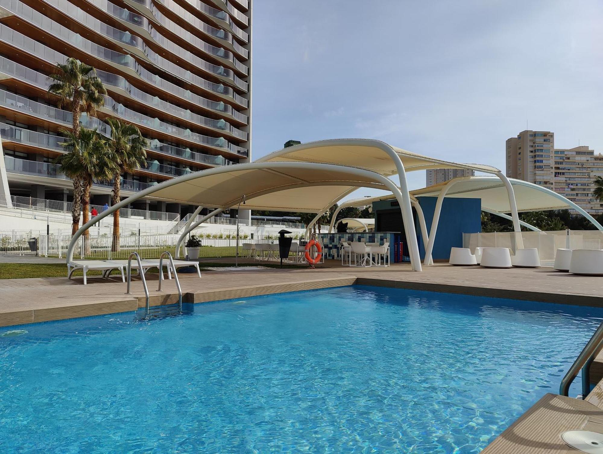 Sunset Waves Relax Apartment 貝尼多姆 外观 照片