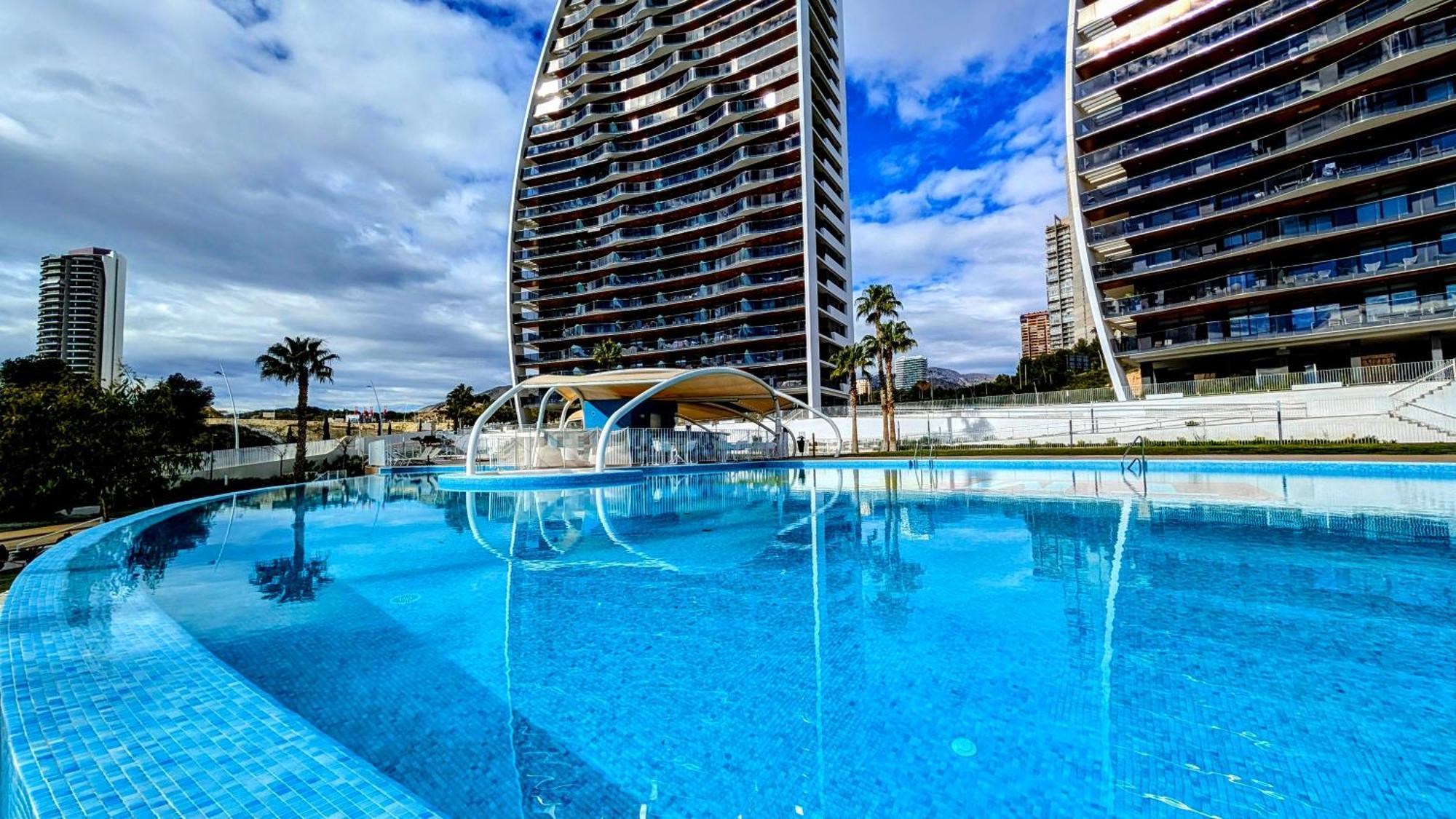 Sunset Waves Relax Apartment 貝尼多姆 外观 照片